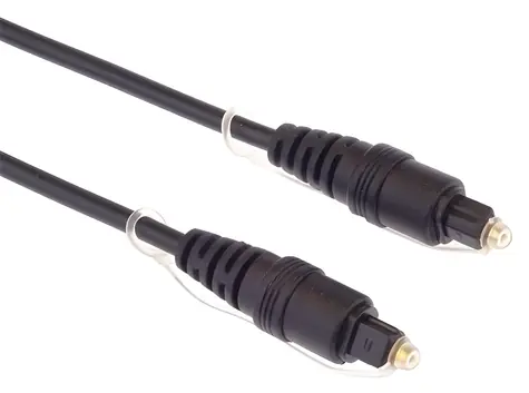 OEM Toslink / Optický audio kábel / Toslink (M) - Toslink (M) / 10 m / priemer 4 mm