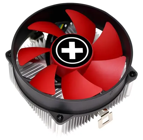 Xilence A250PWM čierna, červená / Chladič CPU / 1x 92 mm PWM / TDP 95 W / AM4 + AM5
