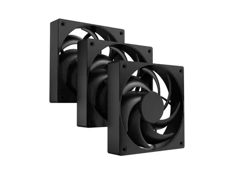 Fury SAI S12 PWM čierna 3 ks / Ventilátor / 120 mm / PWM