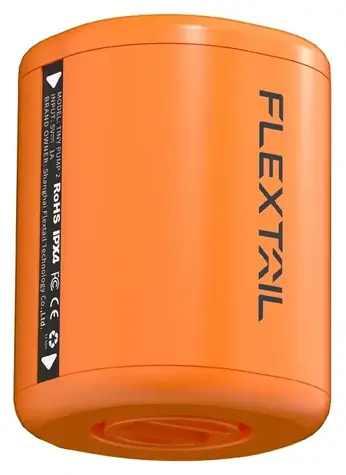 Flextail Tiny Pump 2 oranžová / Prenosná vzduchová pumpa / tlak 4 kPa