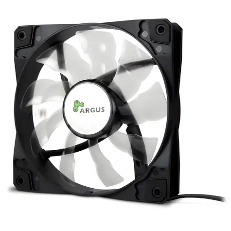 Inter-tech Argus L-12025 / Ventilátor / 120 mm / 20 dB / 1200 ot./min / klzné ložisko