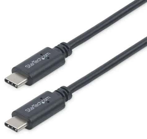 StarTech čierna / Kábel USB-C / USB 2.0 / 480 Mbps / 2 m