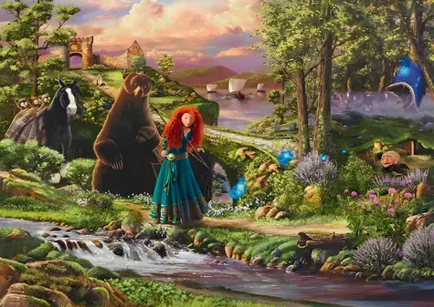 Schmidt Puzzle Merida: Legenda hôr / 1000 dielikov / od 12 rokov