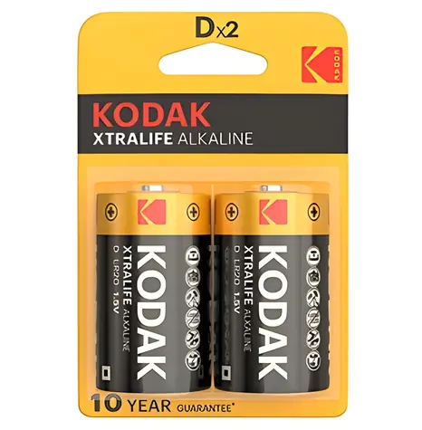 Kodak XTRALIFE / Alkalická batéria D (LR20) / 2 ks / 1,5 V