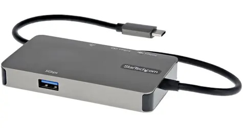 StarTech USB-C Multiport Adaptér / HDMI / 2x USB-A / USB-C / RJ-45 Ethernet / čierna
