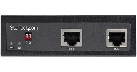 StarTech Priemyselný Gigabit PoE splitter / PoE splitter / 12-48V DC / IEEE 802.3 AF/at / -40/75 °C