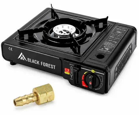 EXTRALINK 2v1 Tourist / Plynový varič / Výkon 2500 W / Spotreba 160 g/h / kartuša aj fľaša / v kufríku