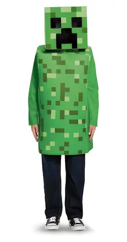DISGUISE Kostým Minecraft Creeper / 10-12 rokov / 137-149 cm