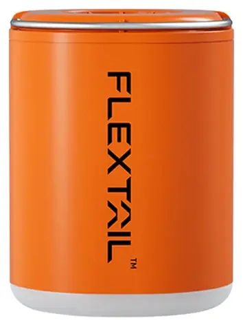 Flextail Tiny Pump 2X 3v1 oranžová / Prenosná vzduchová pumpa / tlak 4 kPa