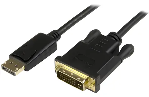 StarTech čierna / Adaptér DisplayPort na DVI / 1920 x 1200 / 0,9 m