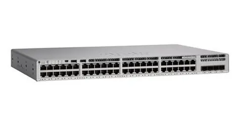 Cisco Catalyst 9200L-48P / Switch / 48x RJ-45 10/100/1000 / Partial PoE+ / 4X 10G Uplink / Network Essentials