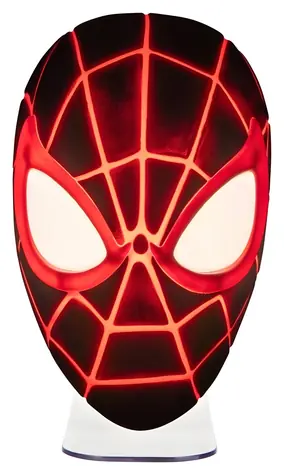 Paladone Svetlo maska Miles Morales / Stolná lampa / batéria, USB