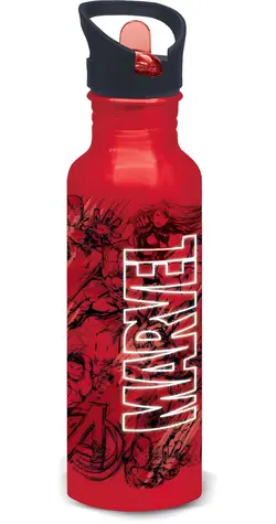 STOR Fľaša na pitie hliníková MARVEL / 815 ml