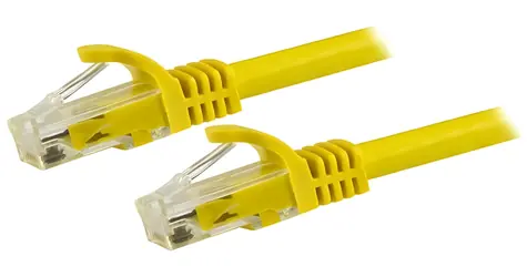 StarTech žltá / Patch kábel UTP Cat6 / 15 m / Snagless / RJ-45 / PoE
