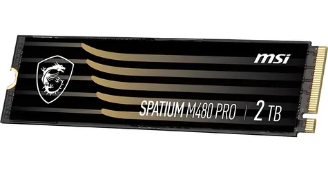 MSI Spatium M480 PRE 2TB / SSD / M.2 2280 / PCIe 4.0 NVMe / R:7400MB/s / W:7000MB/s