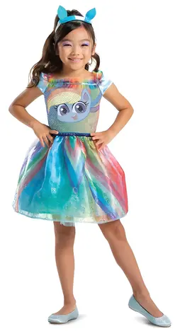 DISGUISE Kostým My Little Pony Rainbow Dash / 5-6 rokov / 109-123 cm