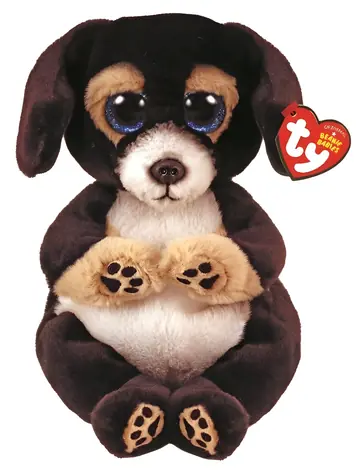 Ty Plyšový pes Ranger čierny / 15 cm