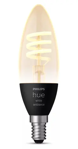 Philips Hue WA Filament E14 / Inteligentná LED žiarovka / B39 / 350lm / 2200-4500K / IP20