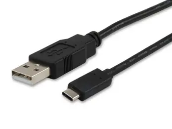 Equip USB-C - USB-A čierny / Kábel / USB 2.0 / 480 Mbit/s / 1 m