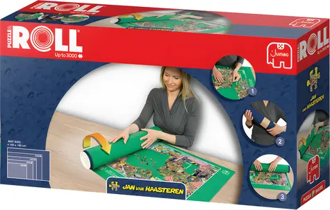 JUMBO Rolovacia podložka na puzzle / 1000-3000 dielikov / 150 x 100 cm