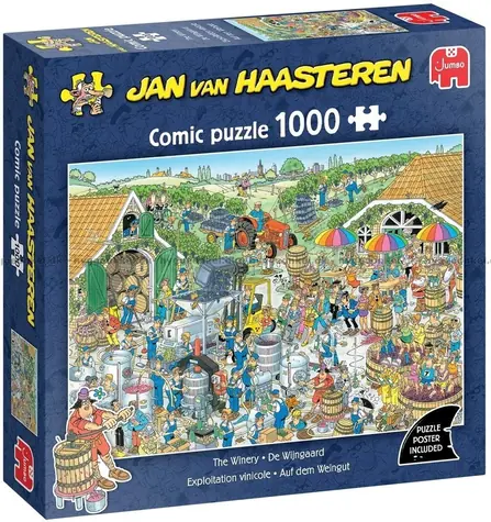 JUMBO Puzzle JvH Víťazné víno / 1000 dielikov / od 15 rokov