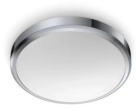 Philips Doris CL257 chróm / Kúpeľňové stropné svietidlo / LED / 17W / 1700lm / 4000K / IP44 / 31cm