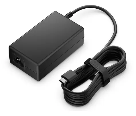 HP 65W GaN LC čierna / Napájací adaptér / USB-C / kábel 1,8 m