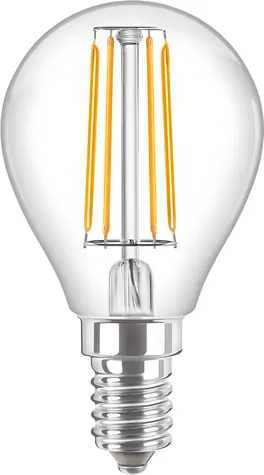 Philips CorePro LEDLuster P45 E14 4,3 W / LED žiarovka / 470lm / 2700K / číra