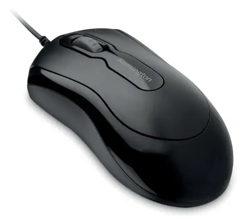 Kensington Mouse-in-a-Box EQ čierna / Drôtová myš / Optická / 1000 DPI / USB-A