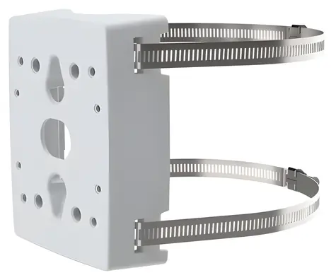AXIS T91B47 biela / Montážna sada pre kameru / na stĺpik / 100-410 mm / interiér, vonkajšie