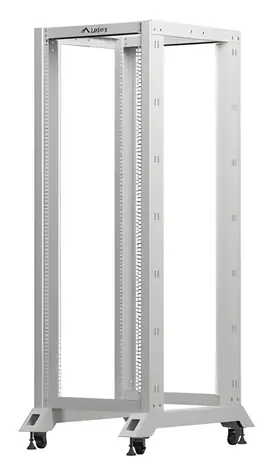 Lanberg Open Rack 32U sivý / Otvorený rack / 19" / 600 x 800 mm / nosnosť 600 kg