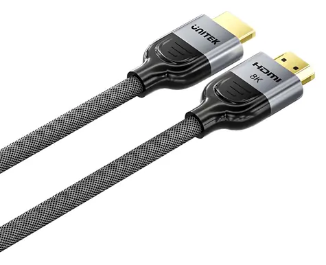 Unitek C11093RGY01- 3M čierna / Kábel HDMI 2.1 / 8K 60Hz / 3 m