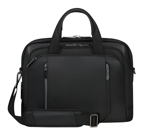Samsonite SPECTROLITE 4.0 Briefcase 15.6" SLIM čierna / Taška na notebook / recyklovaný PET / vodeodolná
