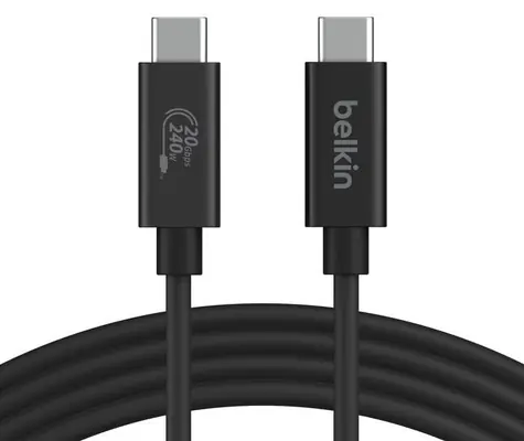 Belkin kábel USB4 Gen 2x2 / Kábel / 2 m