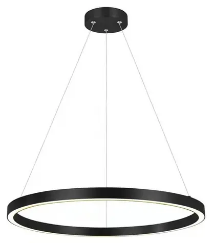 Light Presti Midway III čierna / Závesné LED svietidlo / 60 cm