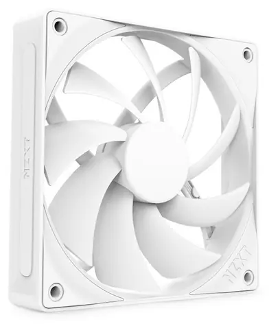 NZXT RF-Q12SF-W2 biela / Ventilátor do PC skrine / 120 mm / PWM / FDB ložisko / 25,1 dB