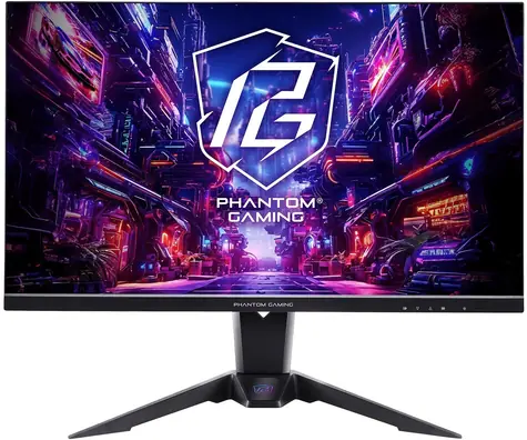 27" ASRock Phantom Gaming PG27QFT2A čierna / Monitor / IPS / QHD / 180Hz / 1ms / FreeSync / HDR400 / HDMI + DP
