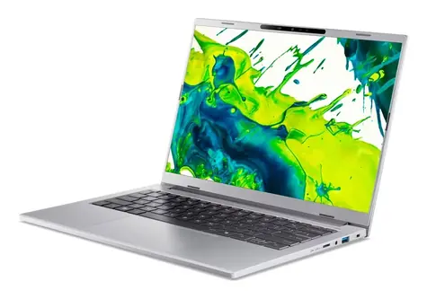 Acer Aspire 14 AI A14-53M-7328 strieborná / Notebook / 14" WUXGA 120Hz / Intel Core Ultra 7 256V / 16GB / 512GB / W11H