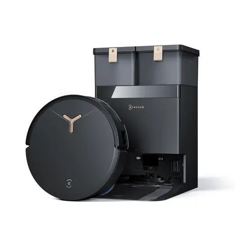 Ecovacs Deebot T50 MAX PRE OMNI čierna / Robotický vysávač / vysávanie & mopovanie / LiDAR / 6400 mAh