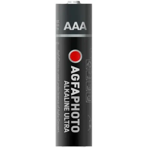 AGFAPHOTO Ultra AAA LR03 / Alkalická batéria / 1,5 V / 4 ks
