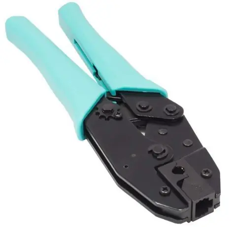 Good Connections Krimpovacie kliešte RJ45 Cat 6A / Kliešte / STP / s pákovým prevodom