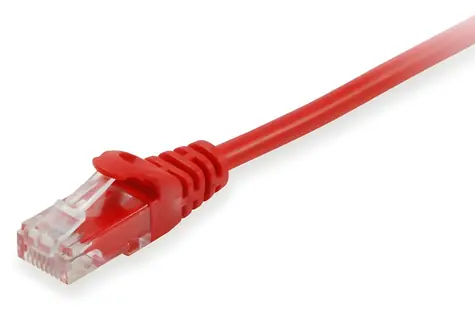 Equip Cat6a červená / Patch kábel / U/UTP / 15 m / RJ-45 / LSZH / PoE+