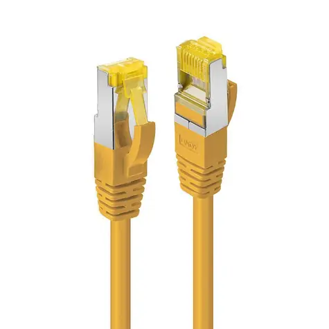 Lindy S/FTP Cat7 0,3 m žltá / Patch kábel / RJ45-RJ45 / LSZH