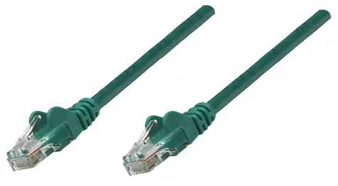 Intellinet zelená / Patch kábel / Cat6a S/FTP / RJ45-RJ45 / 0,25 m / LSZH