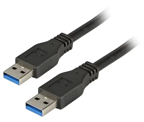 EFB čierna / USB kábel AA / USB 3.0 5 Gbit/s / 1,8 m