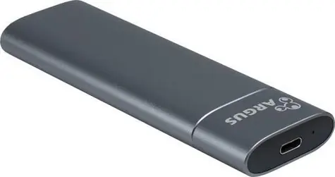 Inter-tech GD-MS013 sivá / Externý box na disk M.2 / USB-C 3.2 Gen 2 / 10 Gbit/s