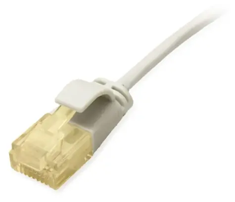 Equip SlimFlex sivá / Patch kábel / Cat6a U/UTP / 5 m / LSZH / PoE+