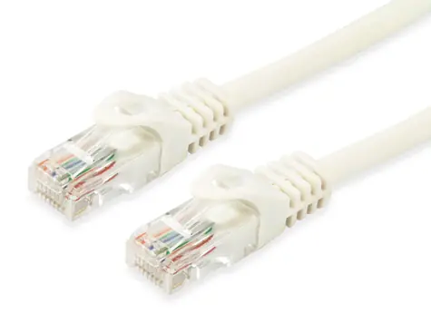 Equip CAT6A U/UTP biely / Patch kábel / RJ-45 / 7,5 m