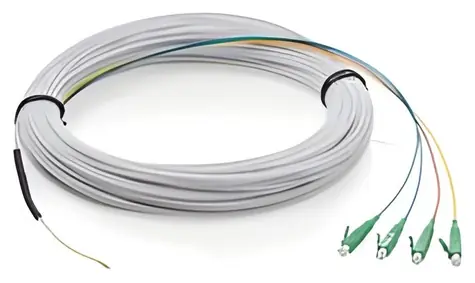 Digitus FTTH kábel 4X LC/ APC 50 m/Optický kábel/Singlemode 9/125/4 vlákna/LSZH/G.657A2
