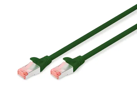 Digitus zelený / Patch kábel / Cat6 / S/FTP / AWG 27/7 / 10m